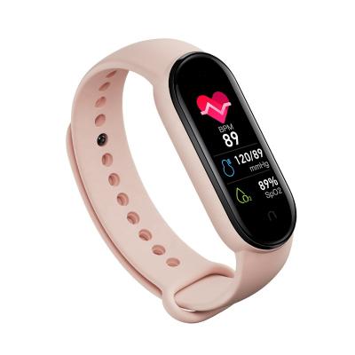 China Wholesale APP Control 2021 Wristband M6 Watch Fitness Tracker Smart Heart Rate Blood Pressure Monitor Color Test IP67 Waterproof Smartband for sale