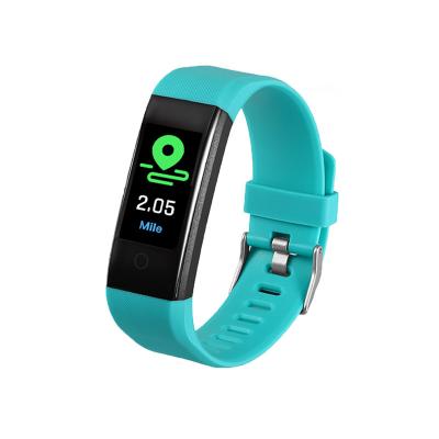 China Waterproof IP67 Band Watch Heart Rate Blood Pressure Monitor Android IOS Sports 115 Plus Smart Wristband Watch for sale