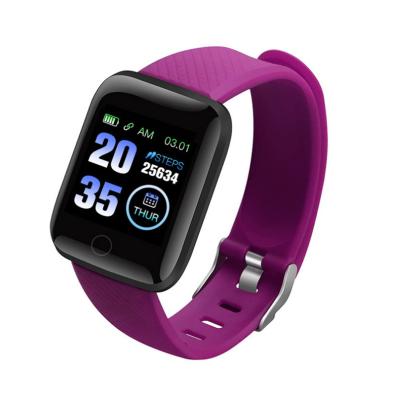 China IP67 waterproof promotion 116 plus large screen pedometer IP67 heart rate detachable smart watch band m5 for sale