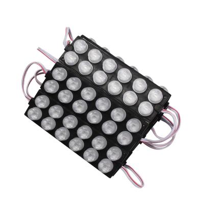 China Aluminum Wholesale Dual Row 6 Lights Color Changing 12v 3w Led Module Light for sale