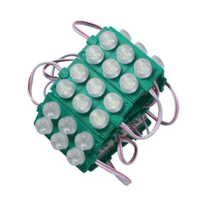 China Aluminum Widely Used High Quality Double Row 3 Lights 12v Led Module 3w Green Light for sale