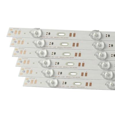 China Hotel DC12V 24V edge-lit high power RGB led strip light bar with lens for light boxes for sale