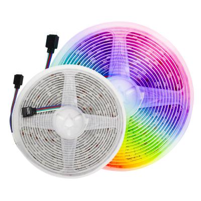 China ROAD RGB 3528-5050 LED Strip Light with 12v24v Smart WIFI Controller APP COB with Music Strip Lights for sale