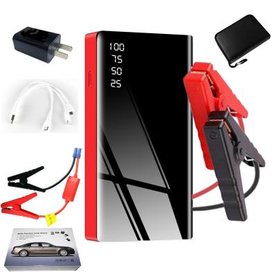 China Car Start/Portable Car Jump Starter 8000mah Emergency Car Jump Starter Battery Emergency Car Jump Starter Emergency Light for sale