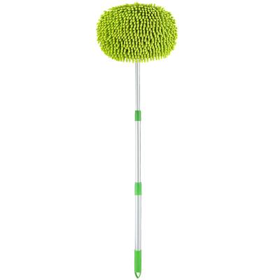 China Household Automobile Car Wash Brush Cleaning Broom With Car Wash Brush Telescope for sale