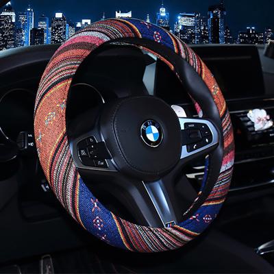 China beach & OEM 38cm Universal Car Vacation New Arrival Fashion Steering Wheel Cover for sale