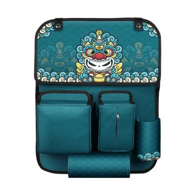 China Car Backseat Organizer Foldable Storage Bag Car Backseat Organizer Table Hanging Foldable Car Backseat Storage Bag for sale