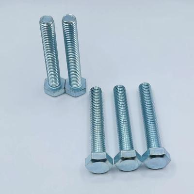 China HEX M6 M8 Carbon Steel Fastener Machine Screw Hexagon Hex Head Bolt for sale