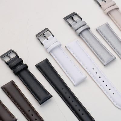 China Newest Adjustable Ready To Ship Leather Smart Watch Band Compatible Durable Handmade Decorative Modern Exotic for sale