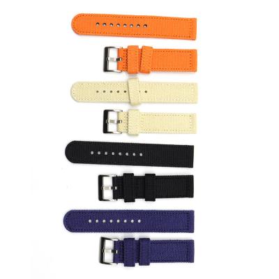 China Quick Release Expandable Thin Unisex Suitable Free Sample Cloth Smart Watch Band For Samsung for sale