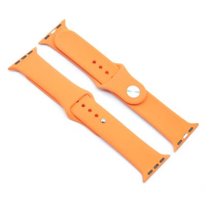 China Hot Selling Lionorm Water Resistant Smart Watch Straps For Apple Band Men 38Mm 42M Fitness Silicone Watch Straps for sale