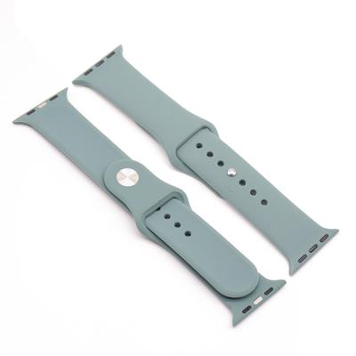 China Wholesale Waterproof Watch Band Silicone Men Women Quick Release 38Mm 42M Fitness Watch Strap Water Resistant Lionorm For Apple for sale