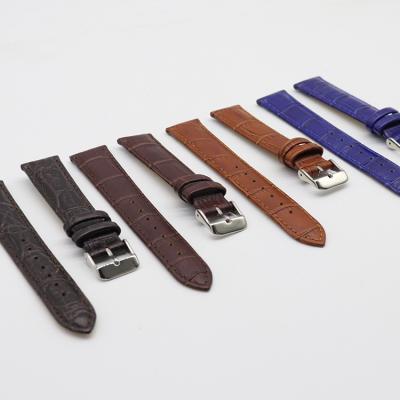 China Hot Sale Retro And Fashion Luxury Leather Watch Band For Men Watch Strap Band 18Mm 20Mm 22Mm 24Mm Trim Leather 2021 for sale