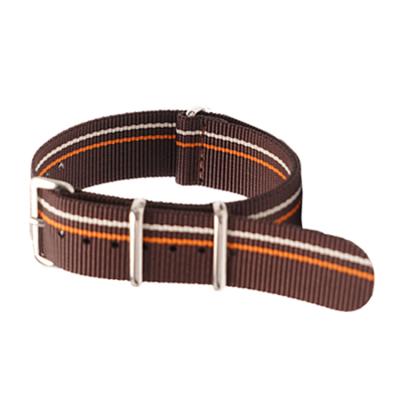 China Youth Fabric Trend Style Multiple Colors Seat Belt Nylon Watch Band With High Quality for sale