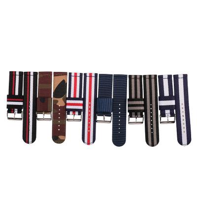 China Fashion Style Durable Nylon Fabric Watch Band For Christmas Gifts for sale