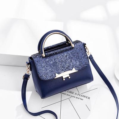 China High Quality Material Sequin Leather Classic Style Female Cross Mini - Body Shoulder Bag for sale