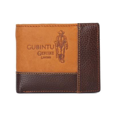 China Custom Good Quality Waterproof Imported Men's Genuine Skin Embossed Leather Wallet 2021 for sale