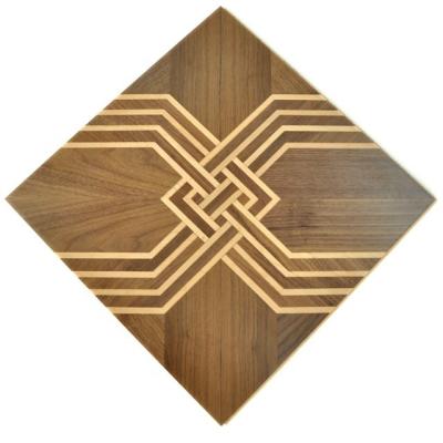 China Modern American Canton Walnut Flooring Parquet Tiles for sale