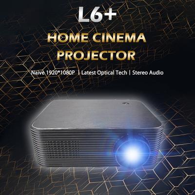 China Android 7.1 2GB+16GB Full HD Portable 1080P Movie LCD Projector L6 DLP 3D Home Ready Projector L6+ Plus Newest LCD Technology Easily for sale