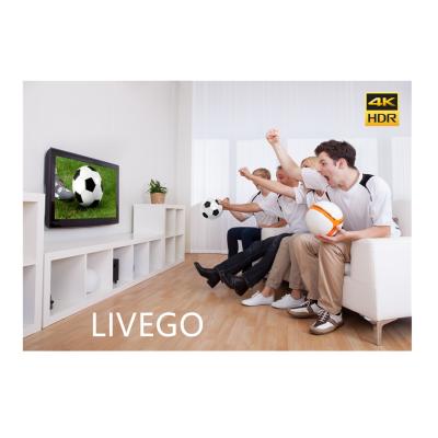 China 4K Android TV Box Livego Iptv Subscription 12 Months Abonnement Iptv 4k M3U Smart Iptv Panel Free Trial Reseller for sale