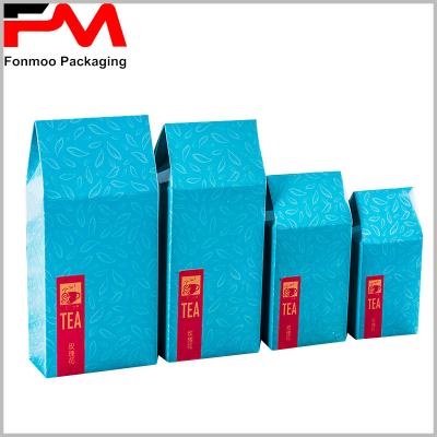 China Recyclable Custom Colored Packaging Box Eco - Friendly Paper Tea Packaging Products for sale