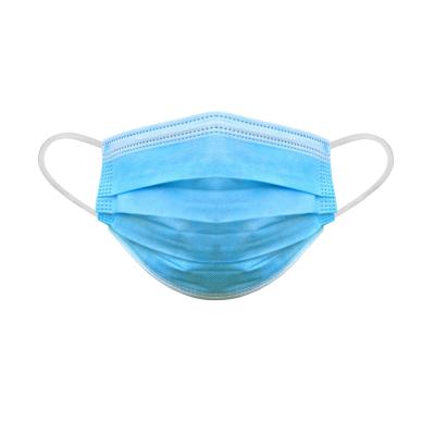 China With high quality earloop 3 ply disposable surgical nonwoven face mask for fast delivery for sale