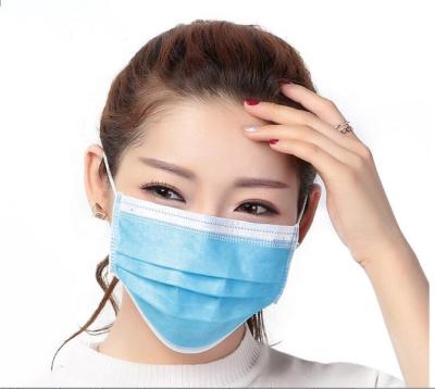 China With earloop best selling disposable medical earloop 3 ply facemasks surgical face mask with reasonable price for sale