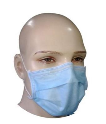 China With chinese earloop factory 3 layer surgical masks disposable earloops face mask in low price for sale