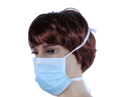 China Factory Supply Cheap Nonwoven Medical Disposable Safety Face Mask 3ply Nonwoven Face Mask Disposable 3 Layers for sale