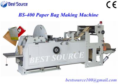 China High Speed Fully Automatic Sharp Bottom Food Kraft Paper Bag Making Machine for sale