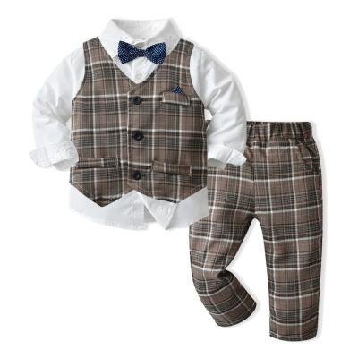 China New Arrival Summer Casual Boys Clothing Sets Two Piece Shirt Sets Kids Clothing Boys Suits Boys Pants&trousers for sale