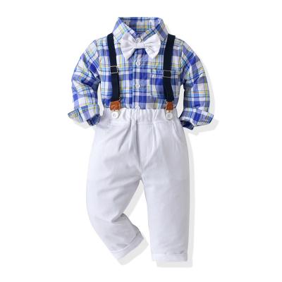 China 2021 New Arrival Summer Boys Casual Clothing Sets Kids Two Piece Shirt Set Clothing Boys Suits Children Wear for sale