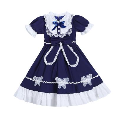 China Wholesale Breathable Customized Women Lolita Kids Pleated Little Girl Mini Skirts Good Quality for sale