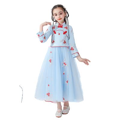 China Dresses Made In China Top Quality Summer Kids Child With Multicolor Print Wholesale Skirt for sale