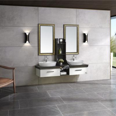 China Modern Wall Mounted Water Proof Style Bath Room Furniture Hotel Bathroom Furniture for sale