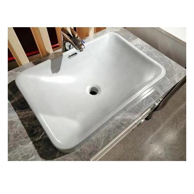 China Countertop Modern Bathroom Cabinet Ceramic Hand Sink for sale