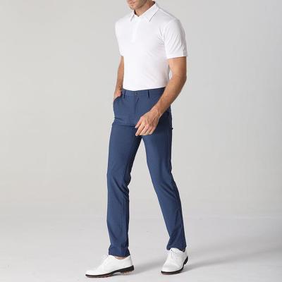 China Polyester+spandex Customized Long Pants Mens Summer Thin Pants Stretch Thin Pants Breathable for sale