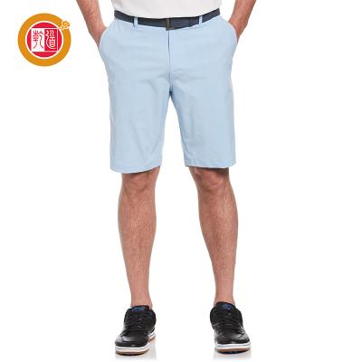 China Anti-Wrinkle OEM Factory Custom Logo Men's Pure Cotton Sport 3/4 Shorts Running Men's Lounge Golf Jogging Shorts for sale