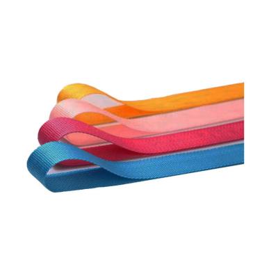 China High Tenacity Color polypropylene webbing back strap flat ribbon DIY accessories for sale