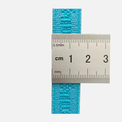 China Elastic 1.6mm customized logo jacquard webbing strap  designer jacquard webbing man underwear jacquard webbing tape for sale