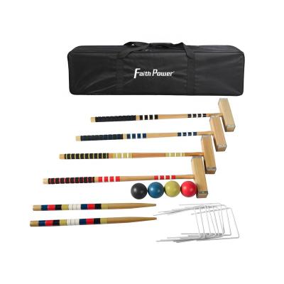 China Entainment 4 Player Croquet Set for Outdoor Sport for sale