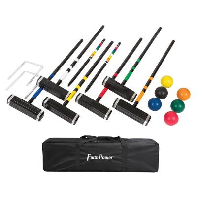 China Entainment 6 Player Croquet Set for Outdoor Sport for sale