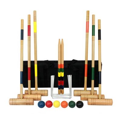 China Entainment 6 Player Croquet Set Set for Outdoor Sport for sale