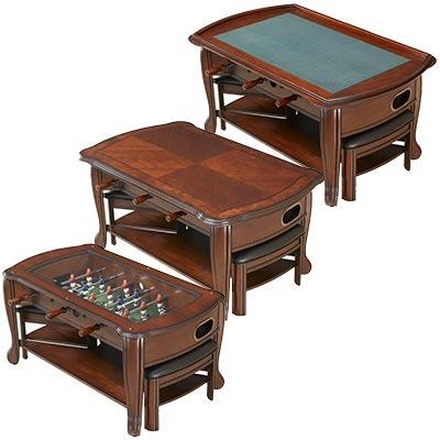 China KD 45 Half Inch 3 In 1 Football Coffee Table for sale