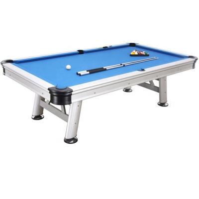 China Plastic Drop Pocket 8ft Professional Outdoor Pool Table for sale