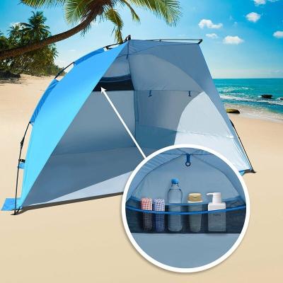 China Extended Type Baby Kid Portable Foldable Beach Shade Pop Up Tent Sun Shelter for sale