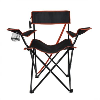 China New Modern Design Giant Folding Camping Chair With Foldable Cooler Bag For Outdoor Camping Chair for sale