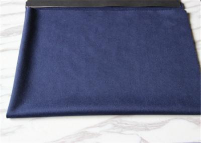 China Royal Blue Over Coating Wool Fabric OEM For Women's/Men/s Winter Coats for sale