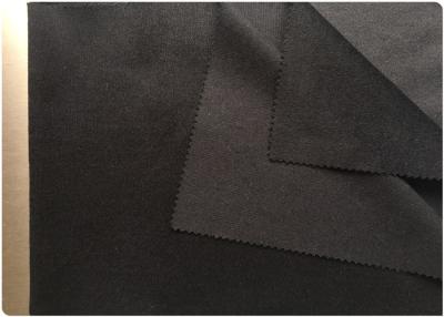 China Striped Wool Fabric With Unclear Black Pinstripe , Cashmere Coating Fabric 30% Wool for sale