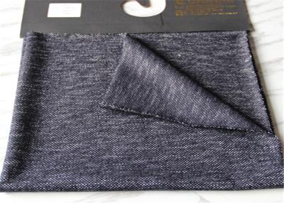 China Sport Shoes Stretch Wool Fabric Lightweight 140CM Width Navy White for sale